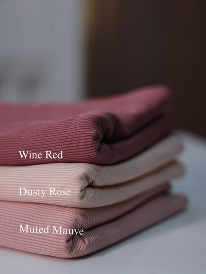 Yusraa Ribbed Jersey Hijabs Winter Edition 25'