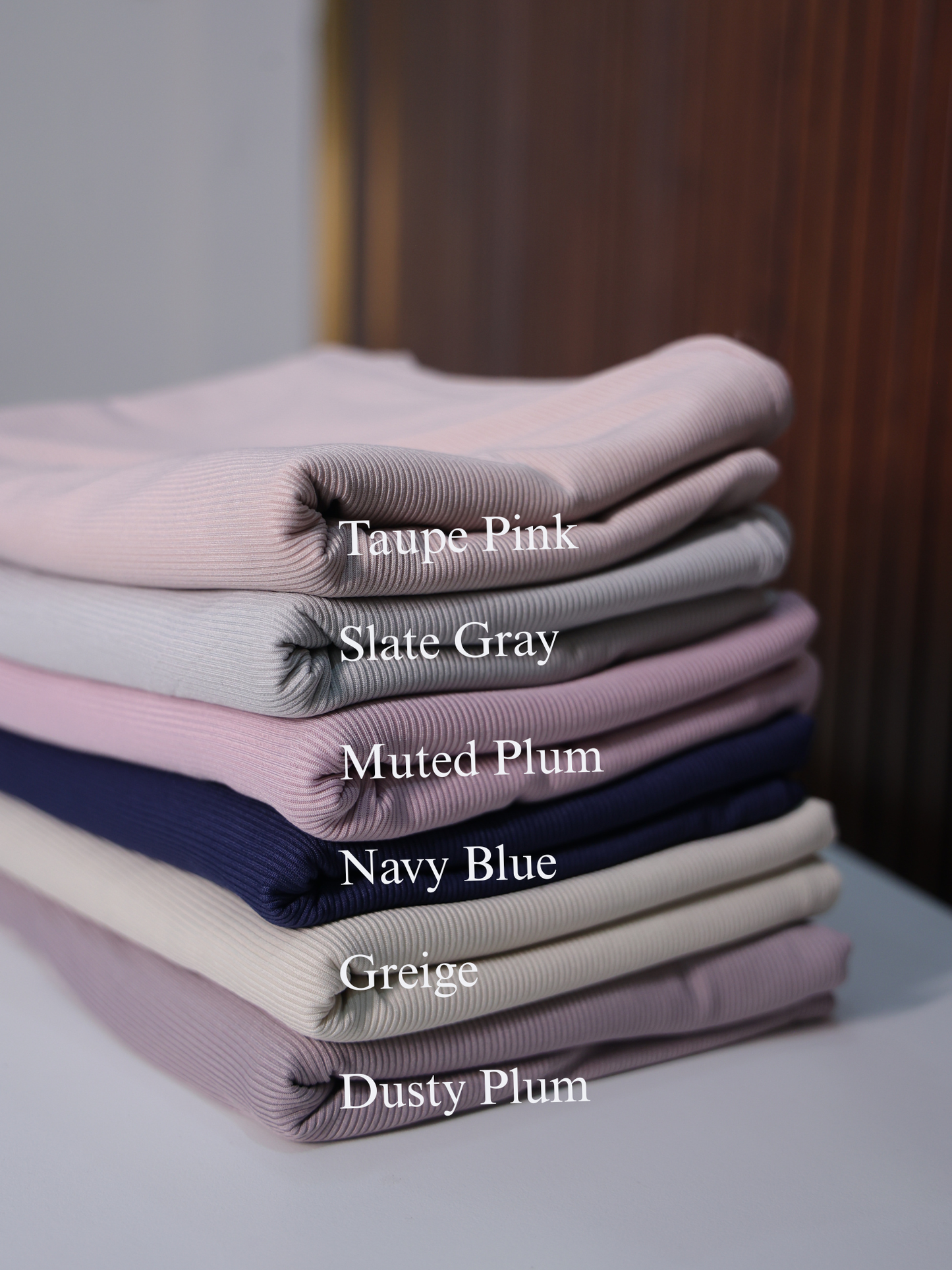 Yusraa Ribbed Jersey Hijabs Winter Edition 25'