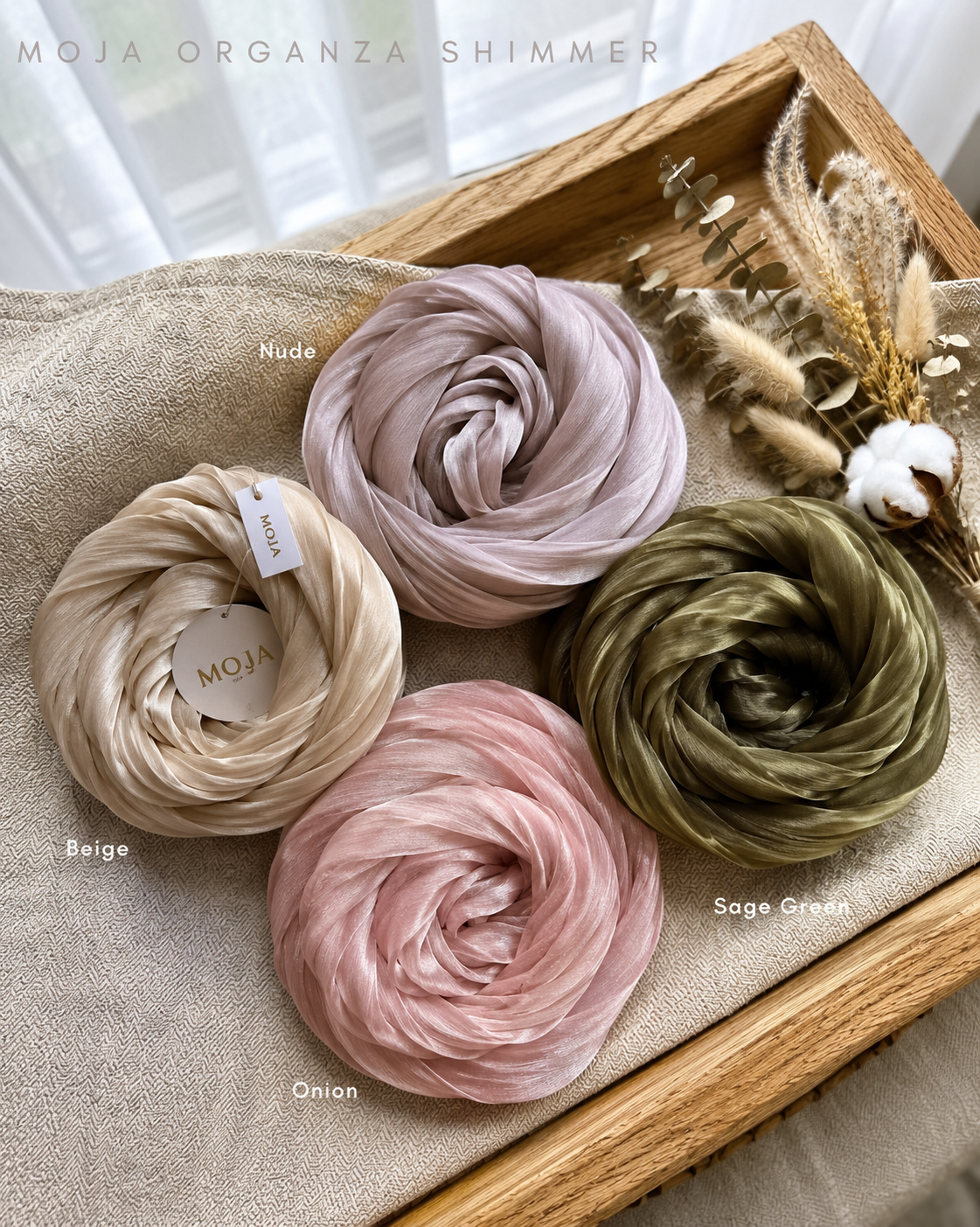 MOJA Organza Shimmer Hitlist