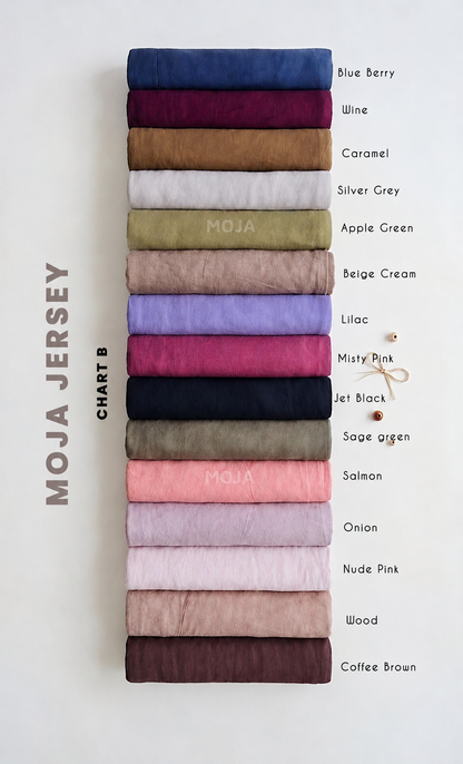 MOJA Jersey Hijabs Summer Edition 26'
