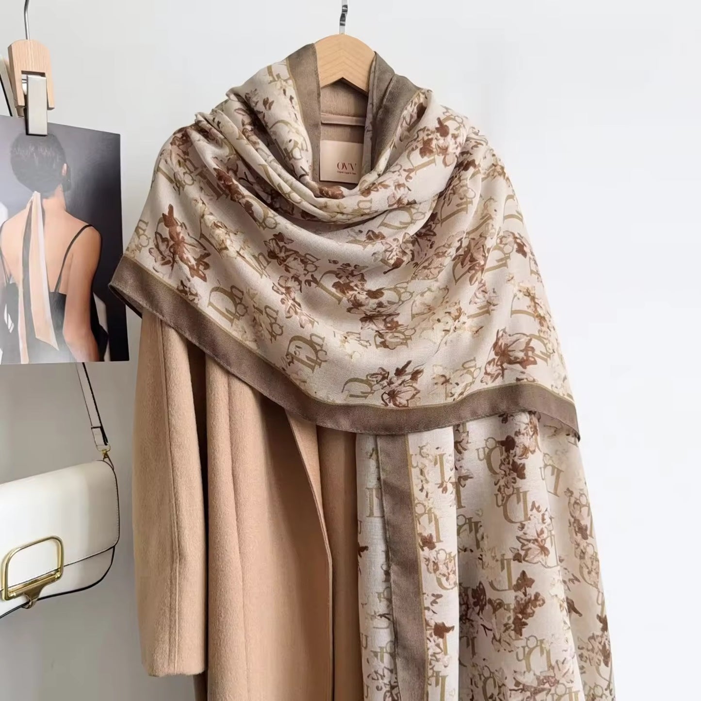 Sand Dr Flower Printed Summer Edition 26’ Viscose Scarf