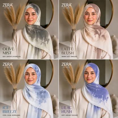 Zera Ombre Water Color Hijabs