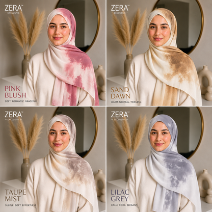 Zera Ombre Water Color Hijabs