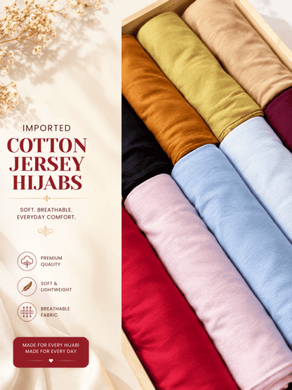 Imported Jersey Hijabs 1.8M Monsoon 26'