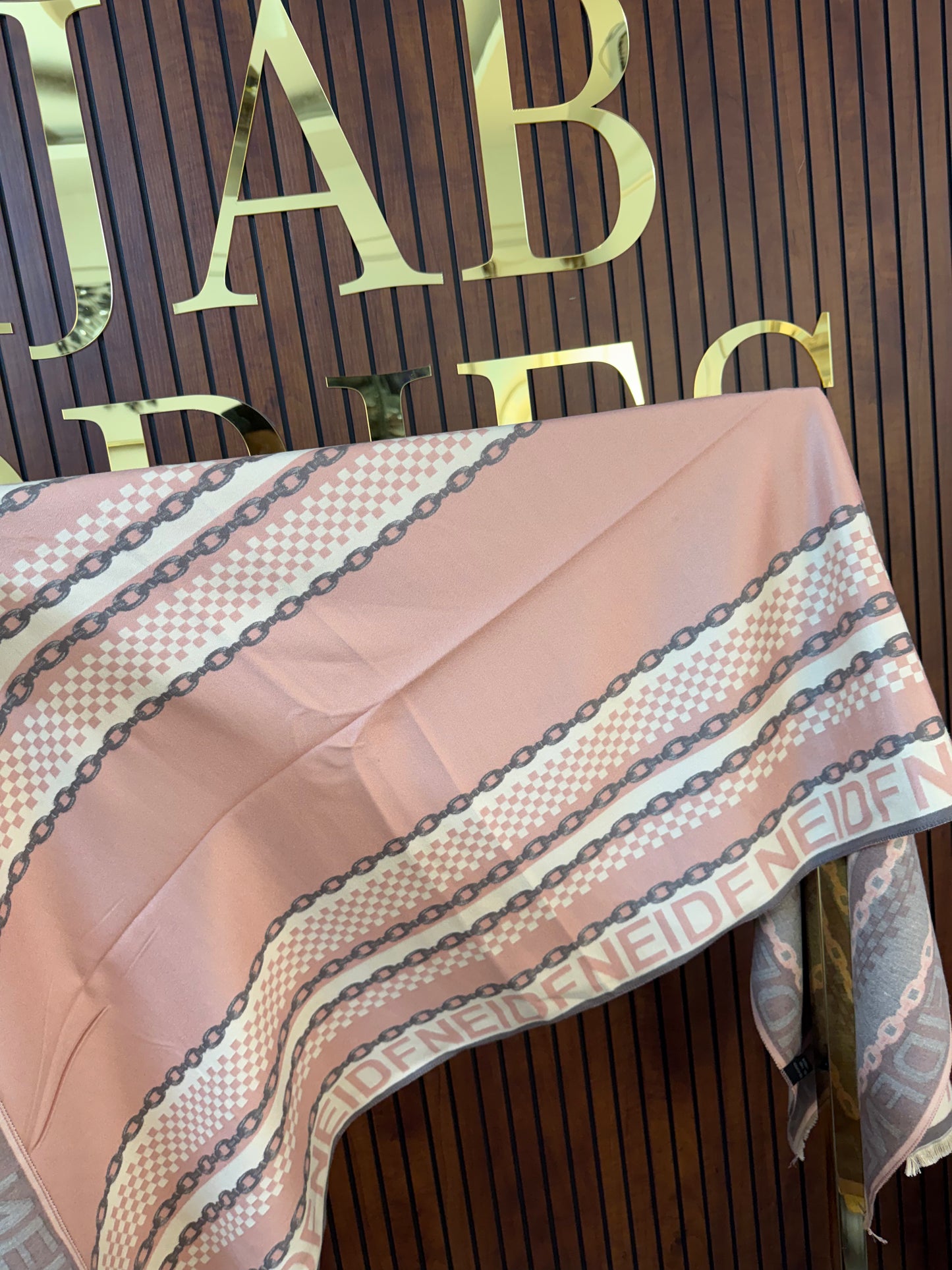 FN Peach Brand Printed Winter Shawls