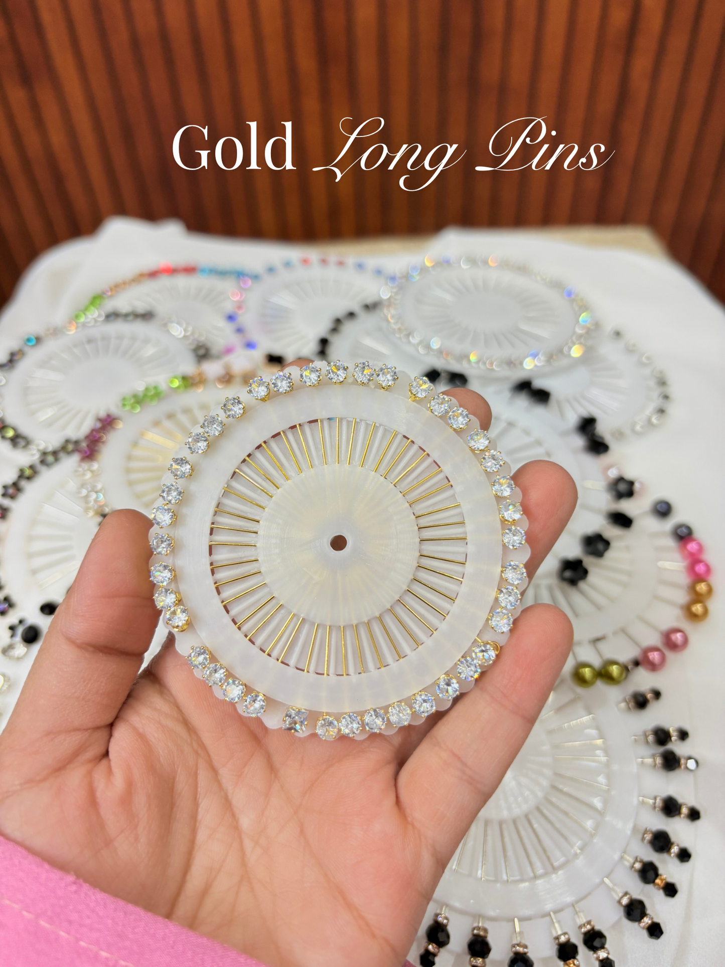 Gold Hijab Pins
