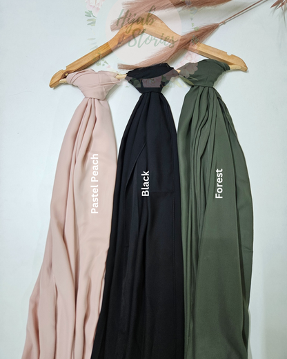 Premium Medina Chiffon Hijabs