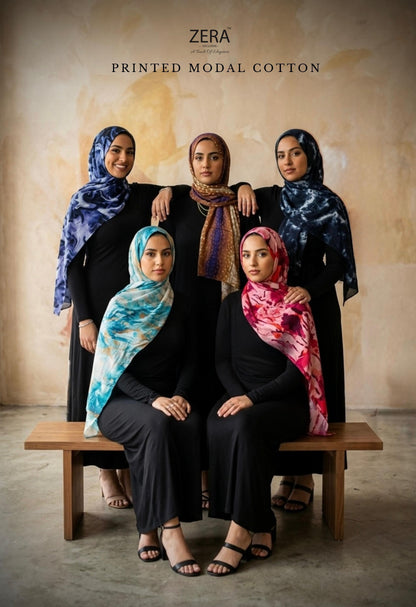 Zera Printed Modal Hijabs