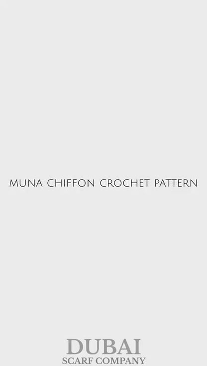 DSC Muna Chiffon Crochet Hijabs