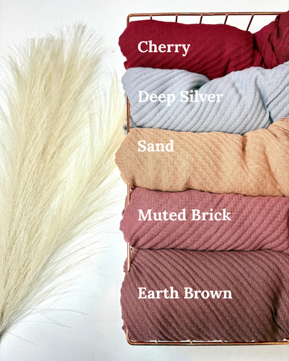 Premium Pleated Internet Cotton Hijabs
