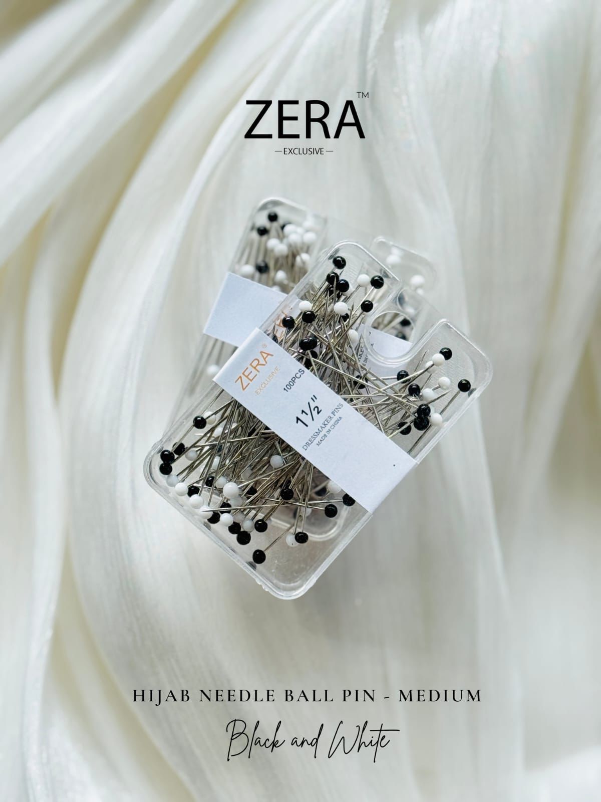 Zera Hijab Needle Ball Pin (Medium)