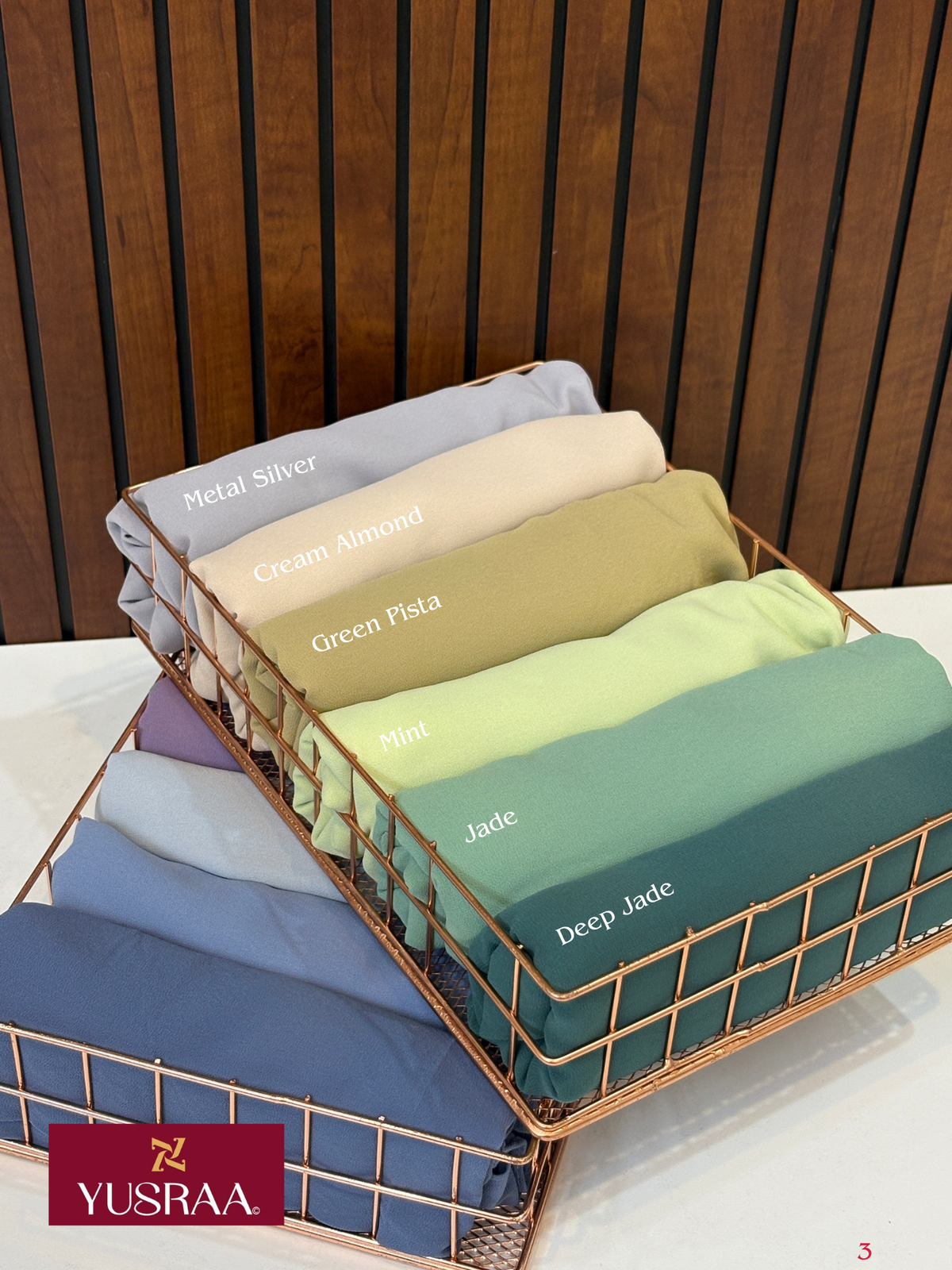 Yusraa Chiffon Hijabs Monsoon 26'