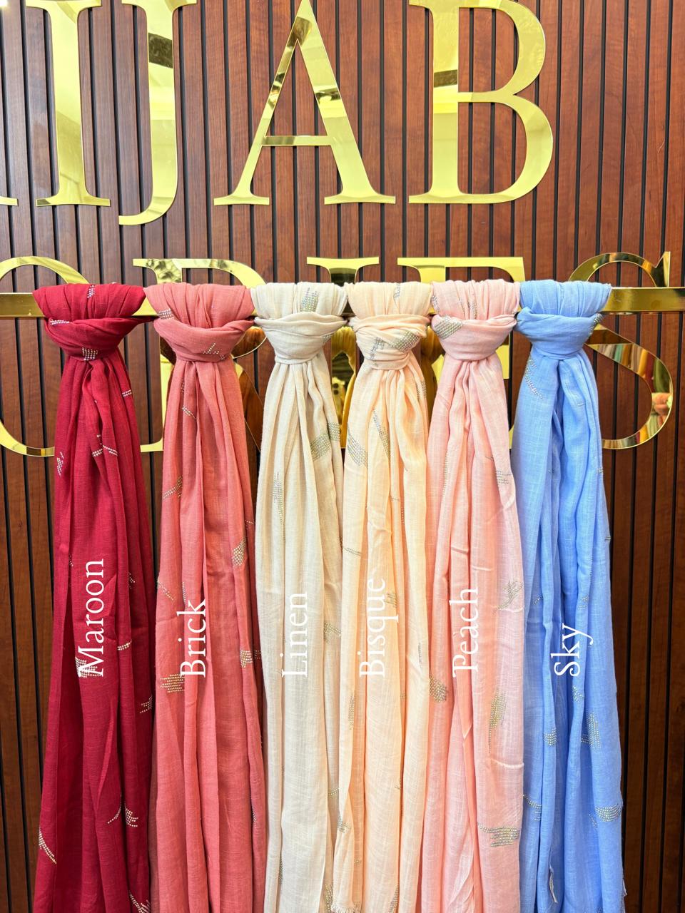 Susu Cotton Rhinestone Hijabs