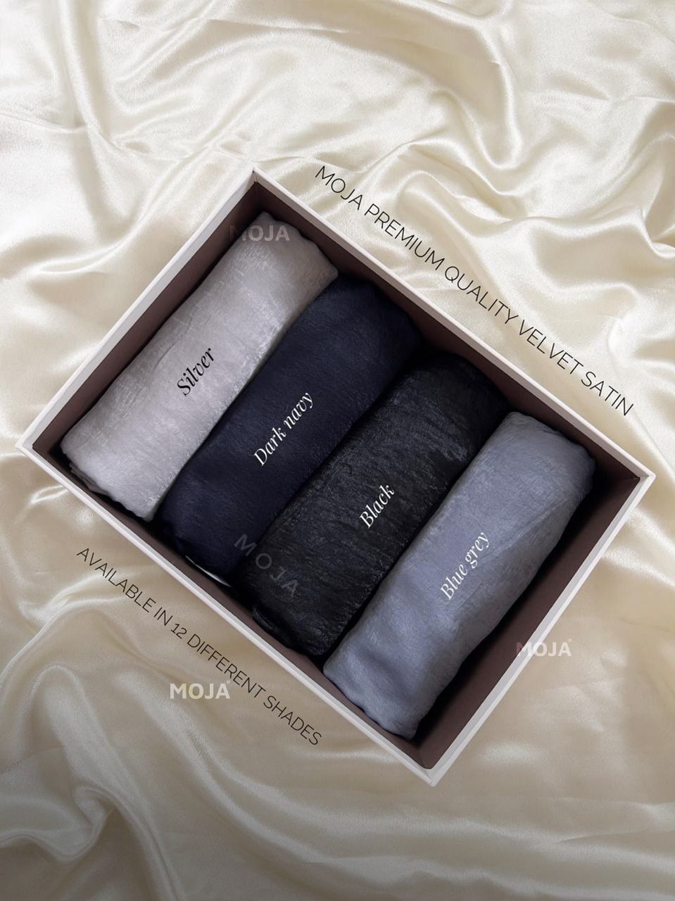 MOJA Velvet Satin Hijabs Ramadan Edition '26