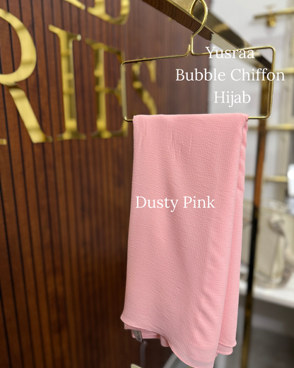 Yusra Premiun Bubble Chiffon summer edition 25