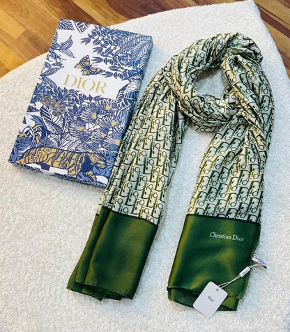 Brand Printed Dr Silk Scarf G