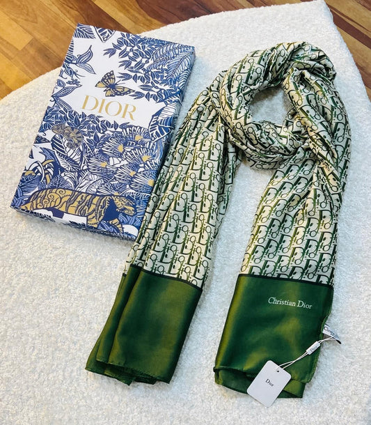 Brand Printed Dr Silk Scarf G