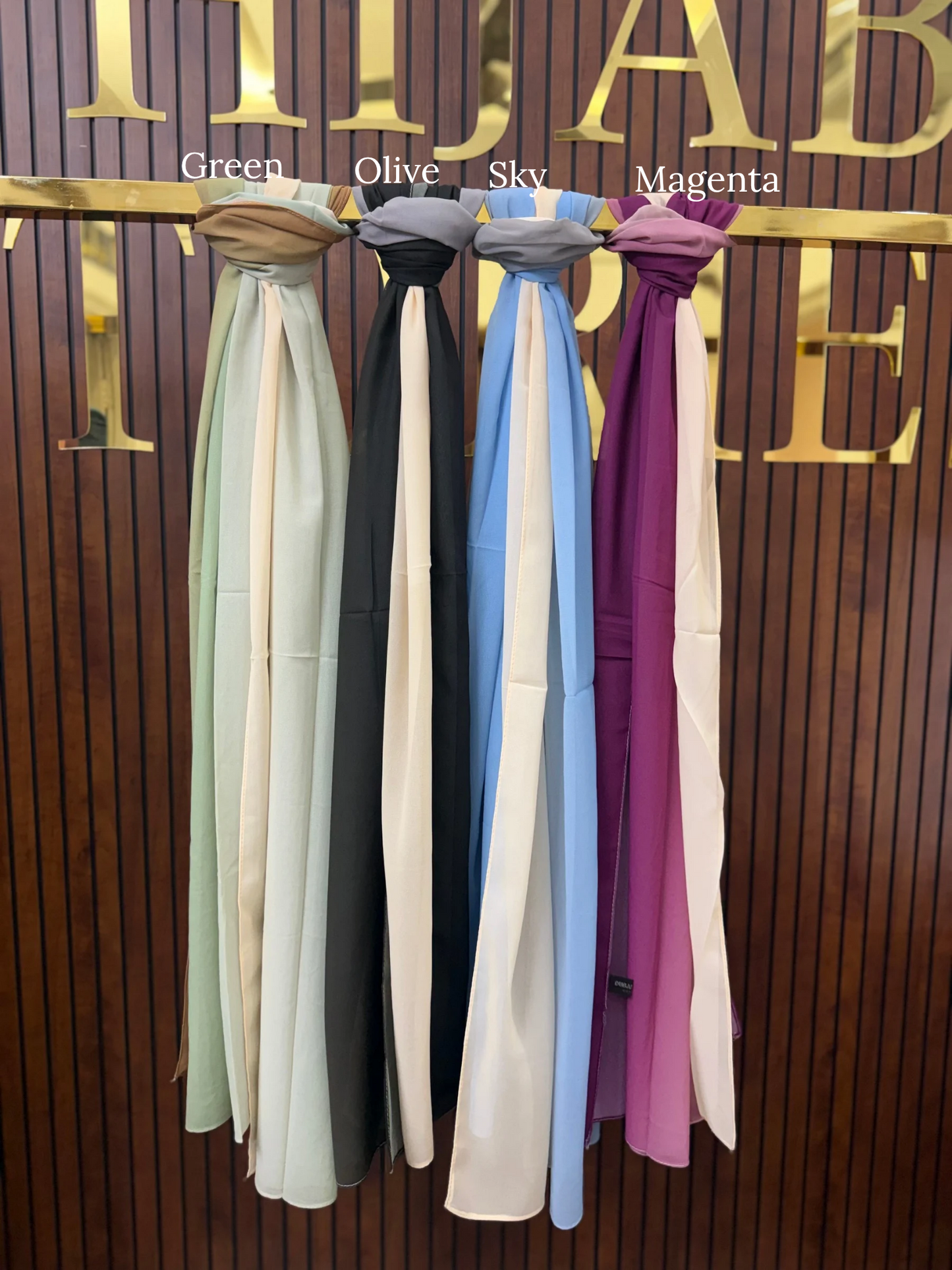 DSC Premium Ombre Chiffon Hijabs