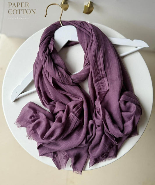 Moja Paper Cottong Hijabs