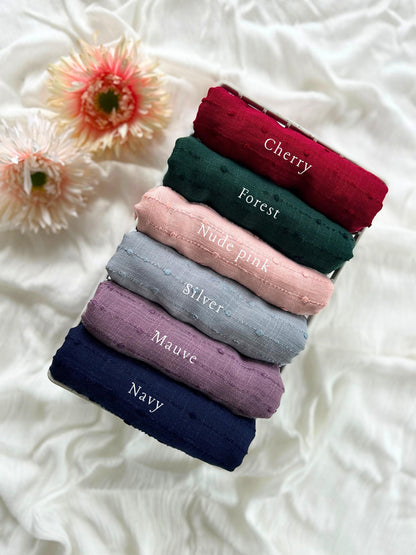 Premium Heavy Cotton Thread Hijabs