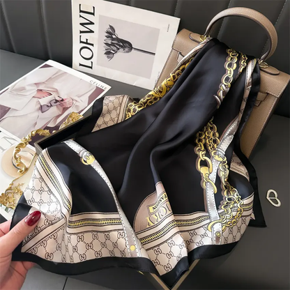Belle Silk Square Scarves 70CM