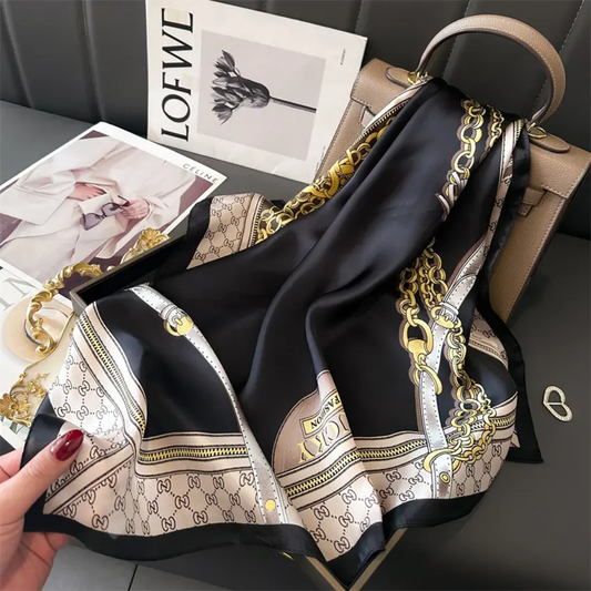 Belle Silk Square Scarves 70CM