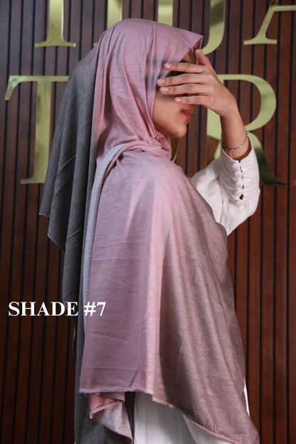 Ombre Jersey Hijabs