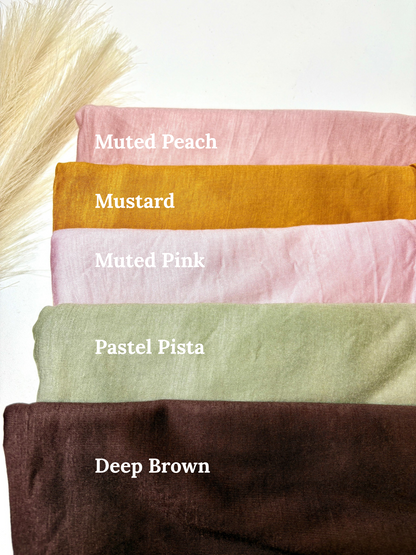 Cotton Jersey Hijabs Monsoon Edition 25'