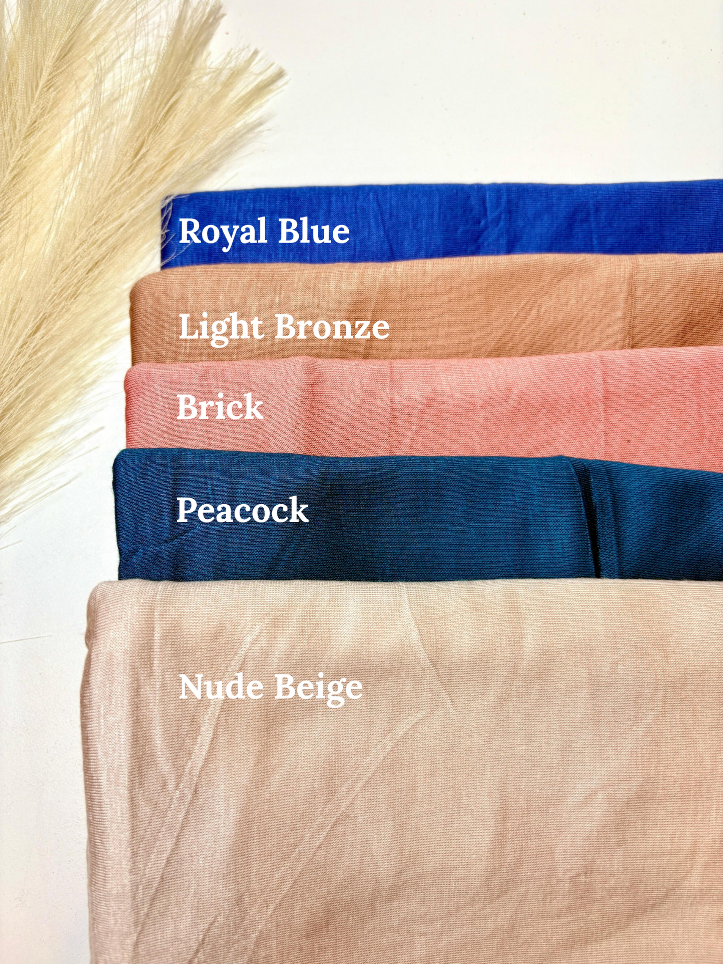 Cotton Jersey Hijabs Monsoon Edition 25'