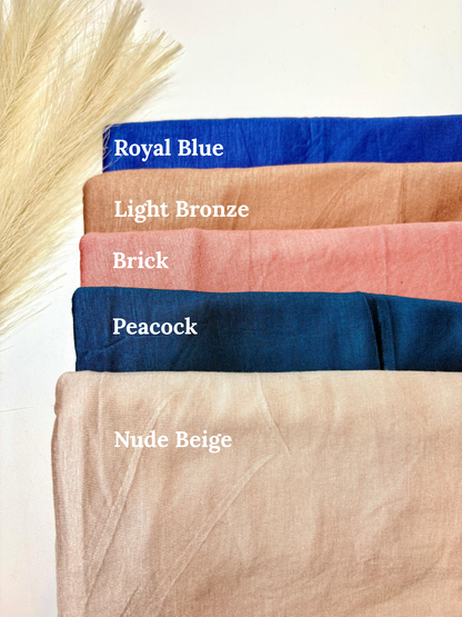 Cotton Jersey Hijabs Monsoon Edition 25'