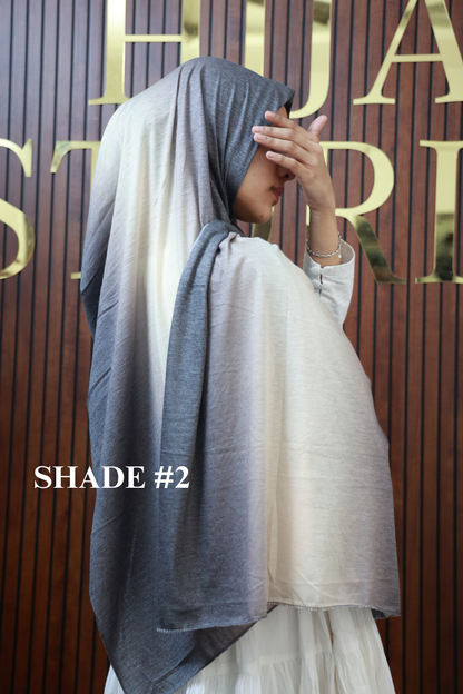 Ombre Jersey Hijabs