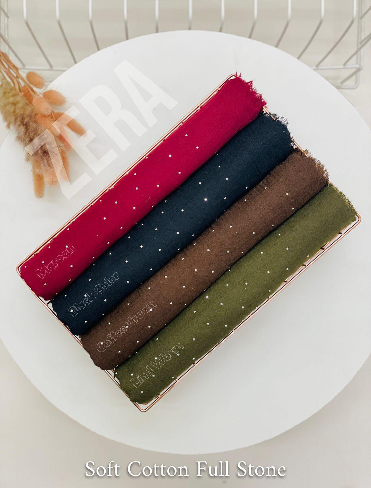 Zera Premium Soft Cotton Full Stone Monsoon Edition'25