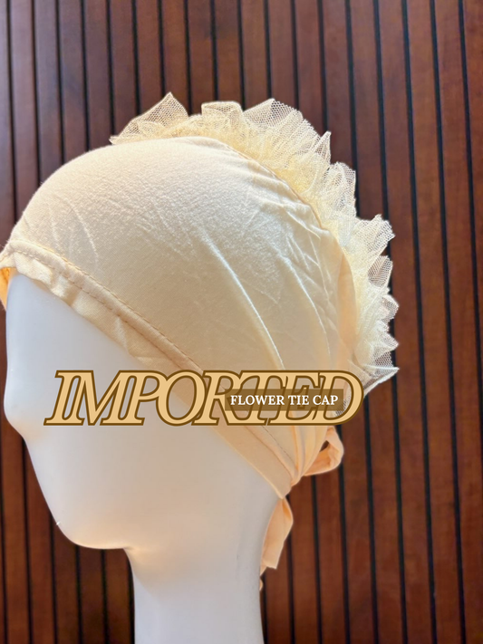 Imported Flower Tie Cap Monsoon '25