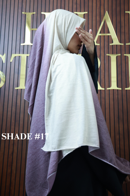 Ombre Jersey Hijabs