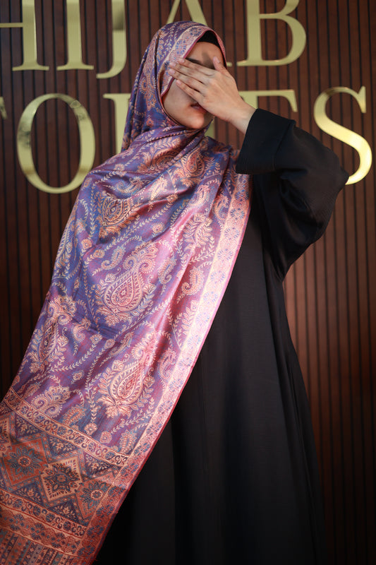 000052 Premium Woven Pashmina Shawl Wrap Scarf