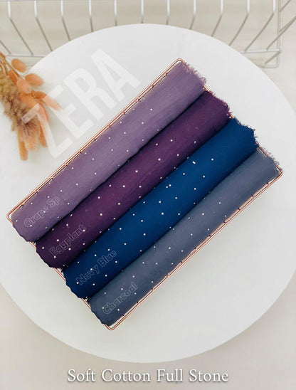 Zera Premium Soft Cotton Full Stone Monsoon Edition'25