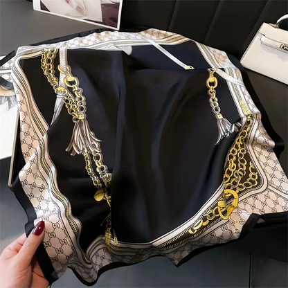 Belle Silk Square Scarves 70CM