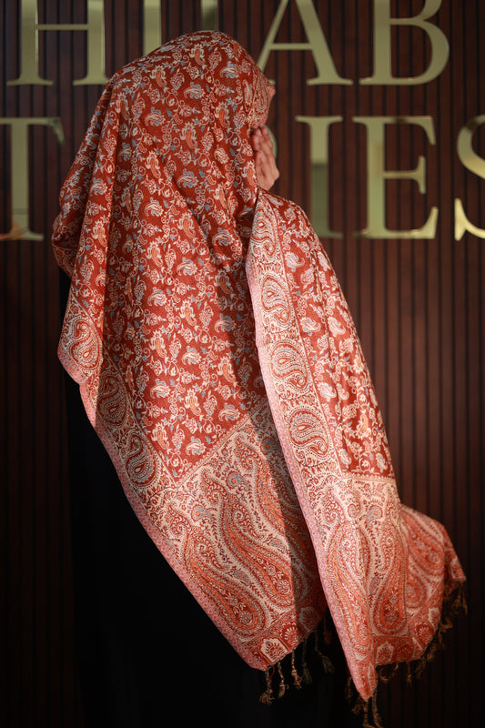 000056 Premium Woven Pashmina Shawl Wrap Scarf