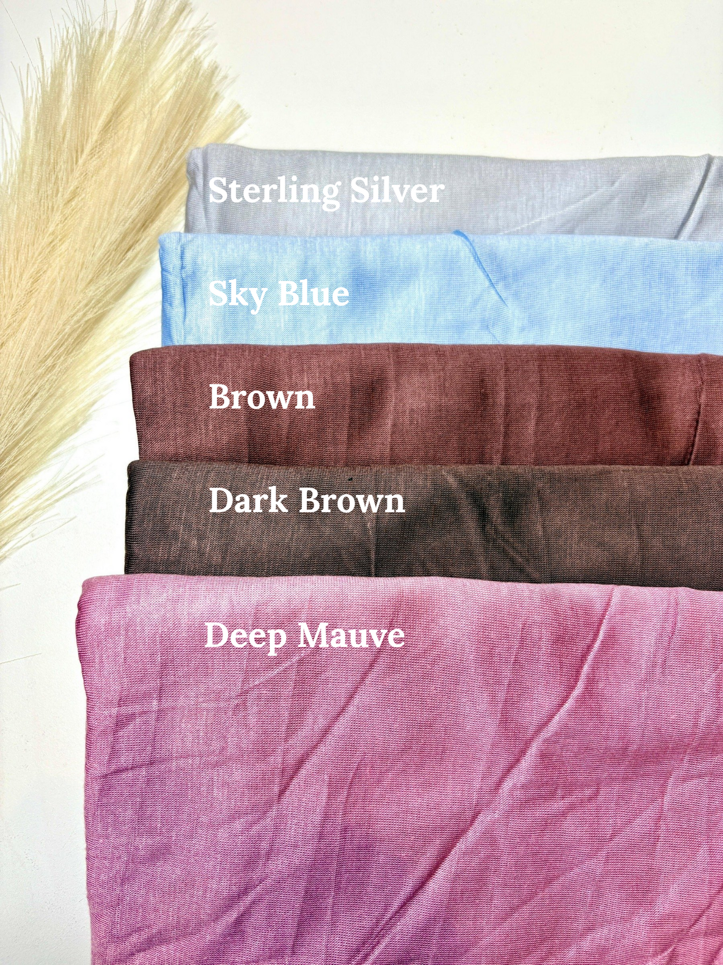 Cotton Jersey Hijabs Monsoon Edition 25'