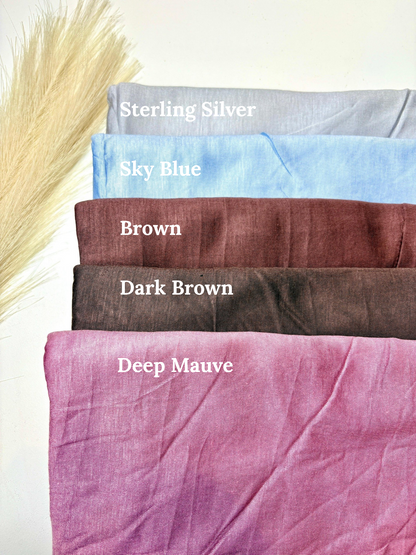 Cotton Jersey Hijabs Monsoon Edition 25'