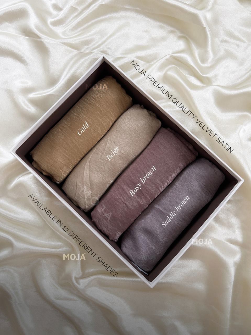 MOJA Velvet Satin Hijabs Ramadan Edition '26