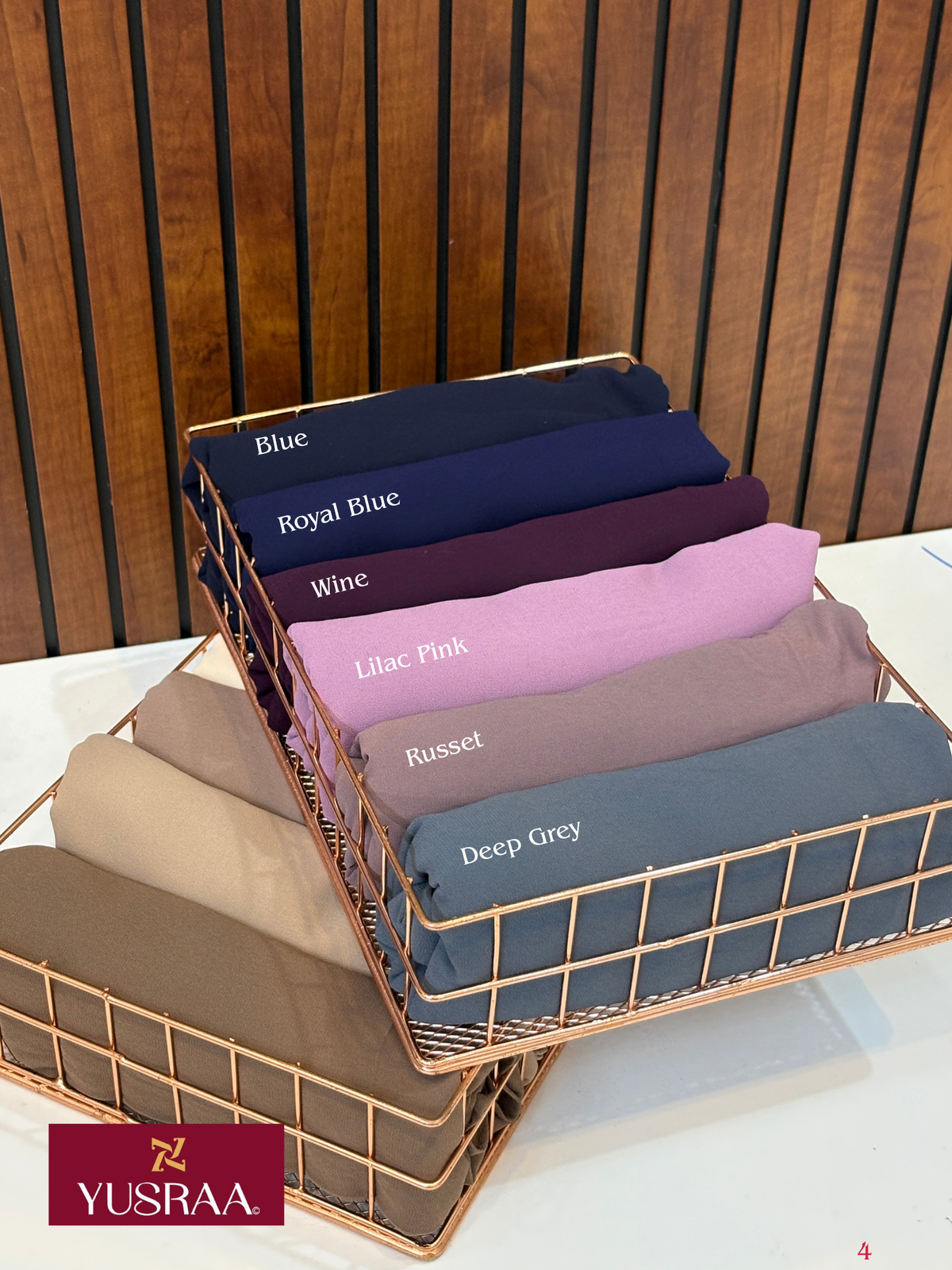 Yusraa Chiffon Hijabs Monsoon 26'