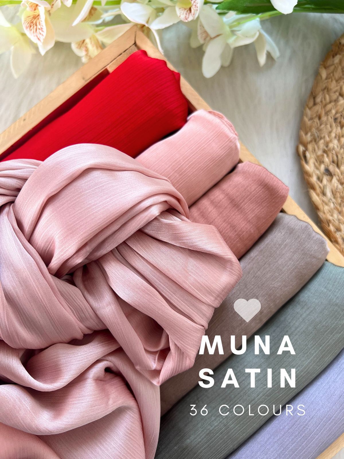 Muna Satin Hijabs