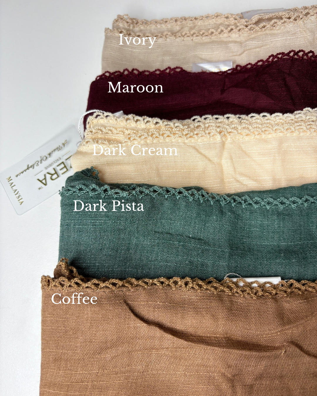 Zera Cotton Crochet Hijabs