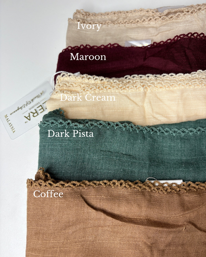 Zera Cotton Crochet Hijabs