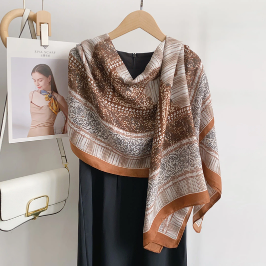 Kashmiri Printed Viscose Scarf