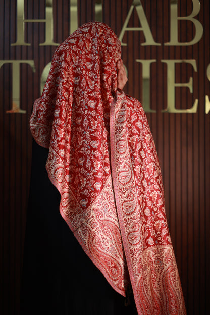 000053 Premium Woven Pashmina Shawl Wrap Scarf