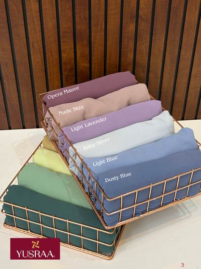Yusraa Chiffon Hijabs Monsoon 26'