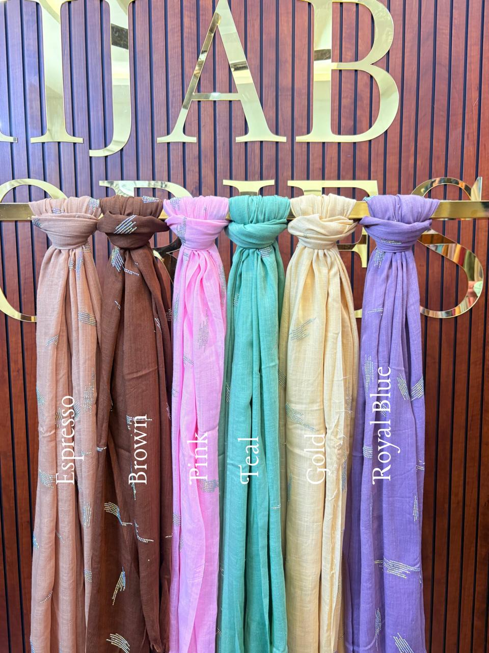 Susu Cotton Rhinestone Hijabs