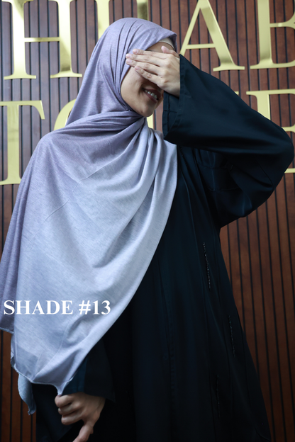 Ombre Jersey Hijabs
